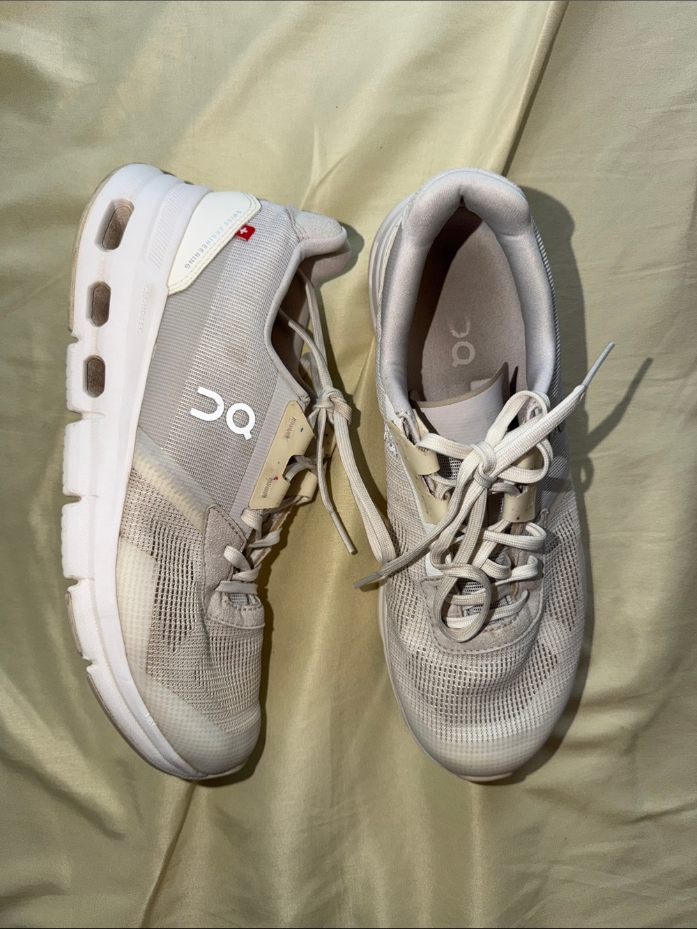 On Running Women’s Cloud Athletic Sneakers - Beige Cream